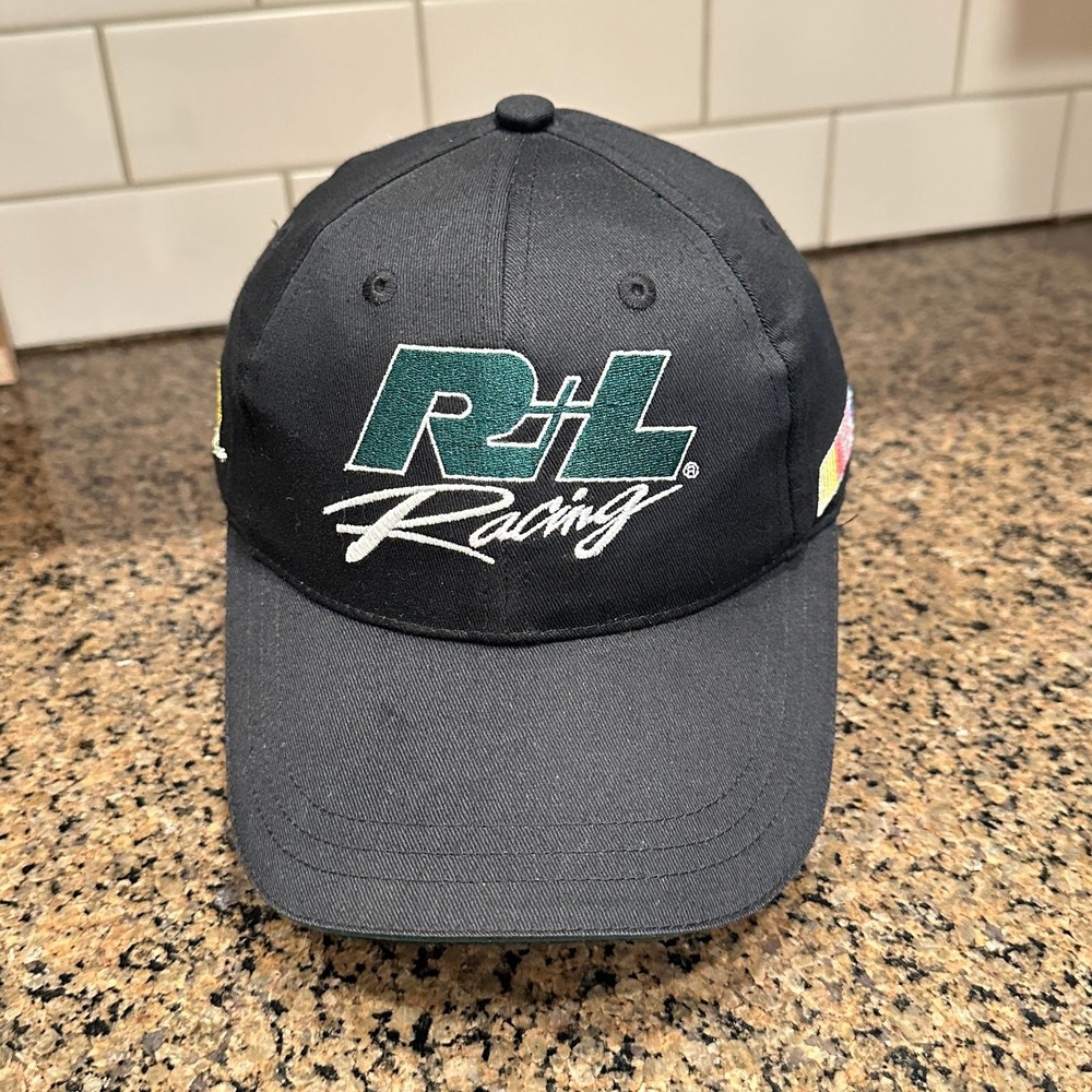 NASCAR R+L Racing #17Idegy Baseball Cap Hat Cotton Black Adjustable New